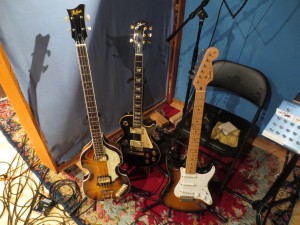 Brian Boggess Recording Session Guitars 2